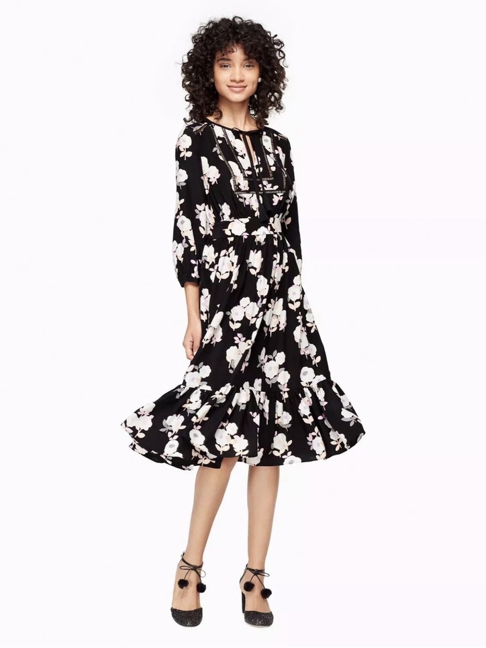 Kate Spade Dress Size 10 Floral Long
